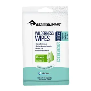 Sea to Summit Wilderness Travel Wipes Compact