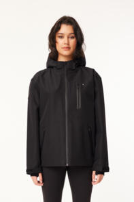 Huffer Women's Stormshell Jacket - Black