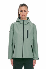 Huffer Women's Stormshell Jacket - Jade
