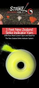 NZ Strike Indicator Wool Yarn Spool