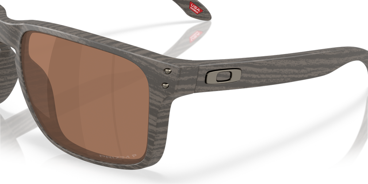 Oakley Holbrook XXL Woodgrain Prizm Tungsten Polarized