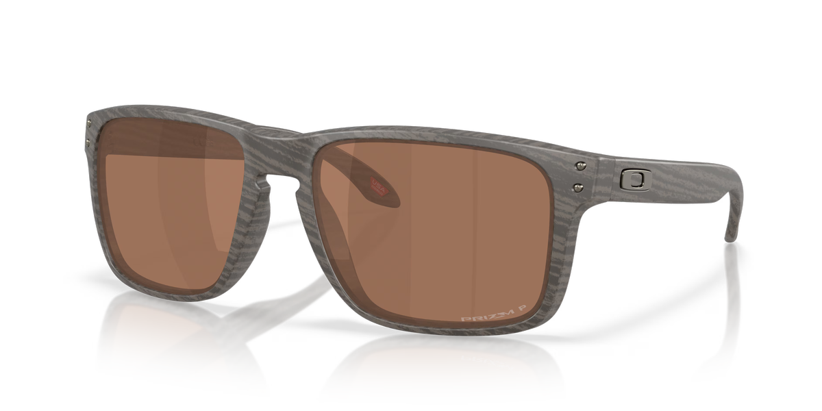 Oakley Holbrook XXL Woodgrain Prizm Tungsten Polarized