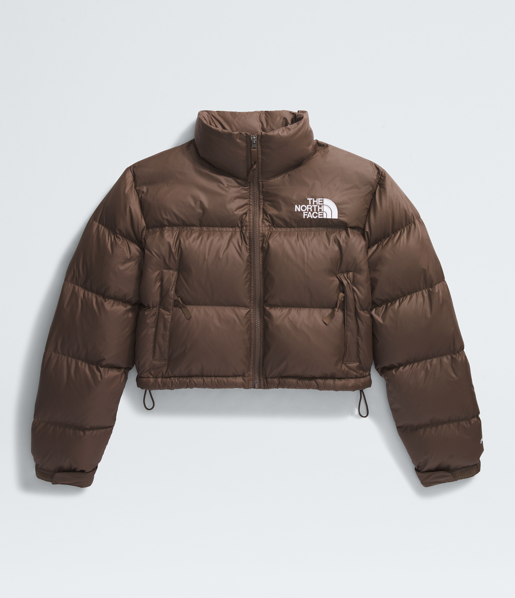 The North Face Women's Nuptse Short Jacket - Smokey Brown | Land