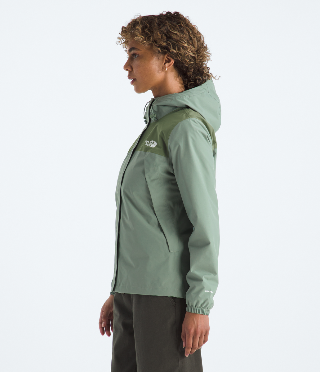 (取寄) ノースフェイス レディース アントラ レイン ジャケット The North Face women Antora Rain Jacket Slate Moss/Bark Mist The North Face Women's Antora Rain Jacket - Slate Moss / Bark Mist