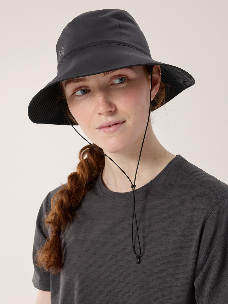 Arc'teryx Sinsola Shade Hat - Black | Land & Sea NZ