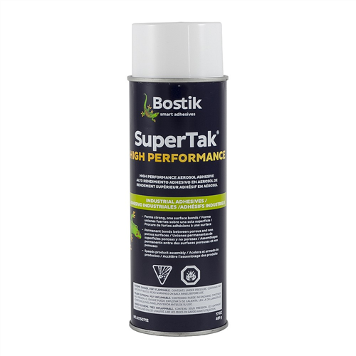 Bostik Supertak Aerosol High Performance Adhesive 482 gram