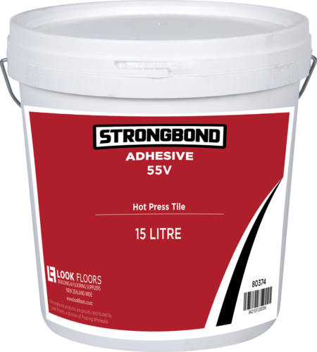 Strongbond 55V Hot Press Tile-High Solids Acrylic Adhesive 15 Litre