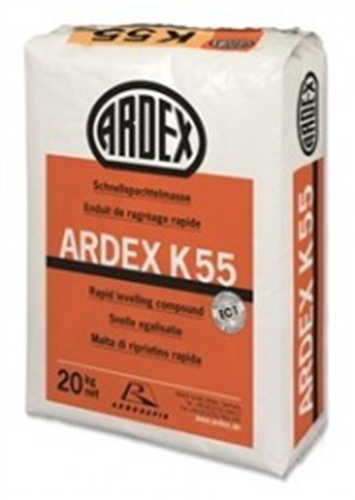 Ardex K55 Ultra Rapid Drying Self-Levelling Compound 20 kg