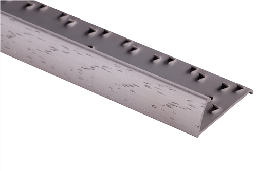 Strongbond Champagne Domestic Hammered 7555.L20 Naplock Aluminium Floor Trim 2.44m