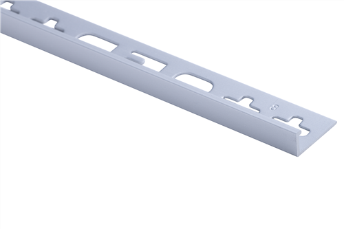 Roberts Square Edge Matt Finish Aluminium Tile Trim 8 x 2500 mm