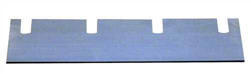 Wolff 13344 Duro Stripper Spare Blade for Textile 210 x 60 x 0.7 mm