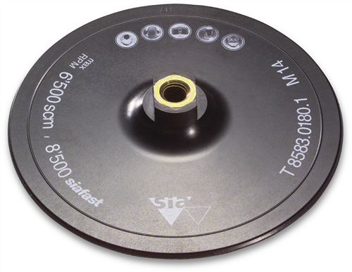 Sia Spinner Plateau Back Plate 178mm - M14 thread