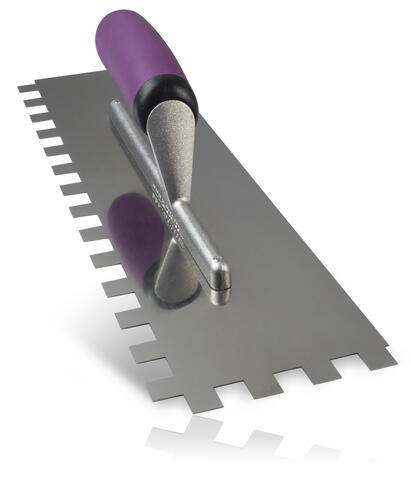 Ardex Stainless Steel Square Notch Tiling Trowel 14 mm