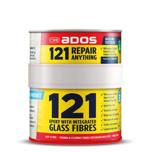 CRC 121 Repair Anything Epoxy with Glass Fibres 500ml 
