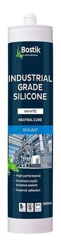 Bostik Silicone Industrial Grade Sealant - White 300gram