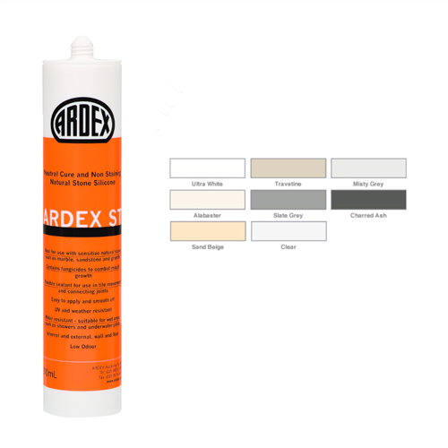 Ardex ST Natural Stone Silicone Slate Grey 310 ml