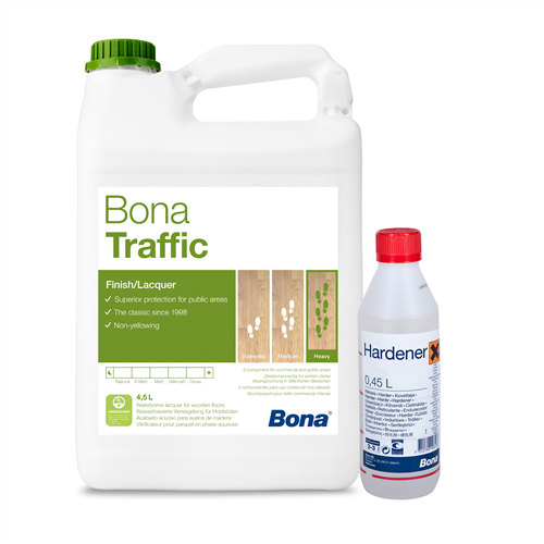 Bona Traffic and Hardener (Silkmatt)