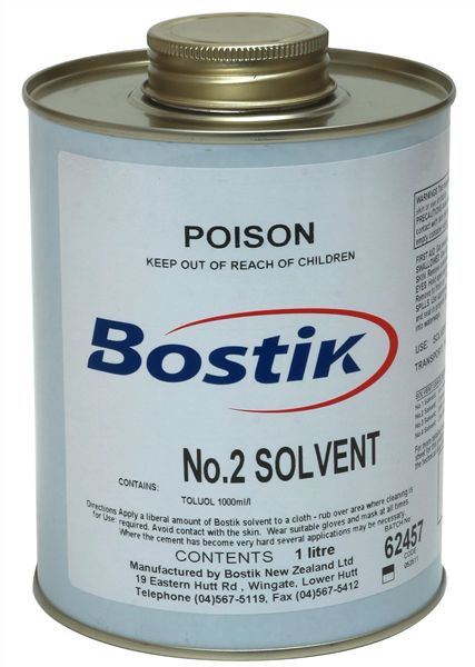 Bostik No. 2 Solvent 1 Litre