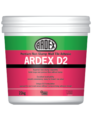 Ardex D2 Tile Adhesive 22kg