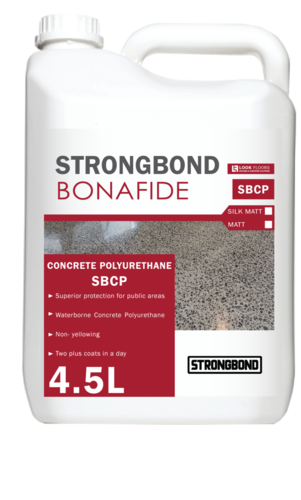 Strongbond Bonafide Concrete Polyurethane w Hardener 4.95L Kit SBCP
