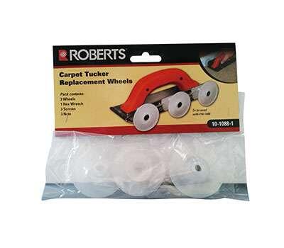 Roberts 10.1088.1 Replacement Wheels for Carpet Tucker - set of 3