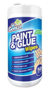 Mr Gorilla Paint & Glue Wipes