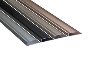 Strongbond Edge Section 7mm Aluminium Floor Trim 3m
