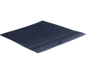 Elastomer Flat Black 150mm Skirting 15m coil