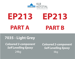 KLB EP 213 Light Grey RAL 7035  30 kg kit
