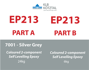 KLB EP 213 Silver Grey 7001 RAL 30 kg kit