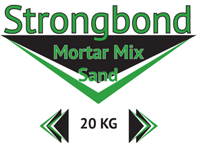 Strongbond Mortar Mix Sand 20 kg bag
