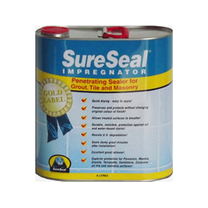 Sure Seal Grout, Tile, and Stone Sealer 4 Litre