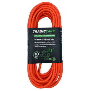 TradieCare Extra Heavy Duty 10AMP Extension Lead