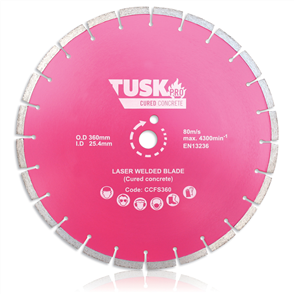 Tusk CCFS 360 Cured Concrete Floor Saw Blade 360 mm
