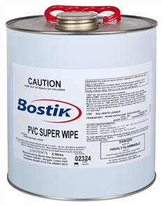 Bostik PVC Super Wipe 4 Litre