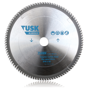  Tusk Aluminium Tungsten TACM 305 60T Carbide Blade 305 mm