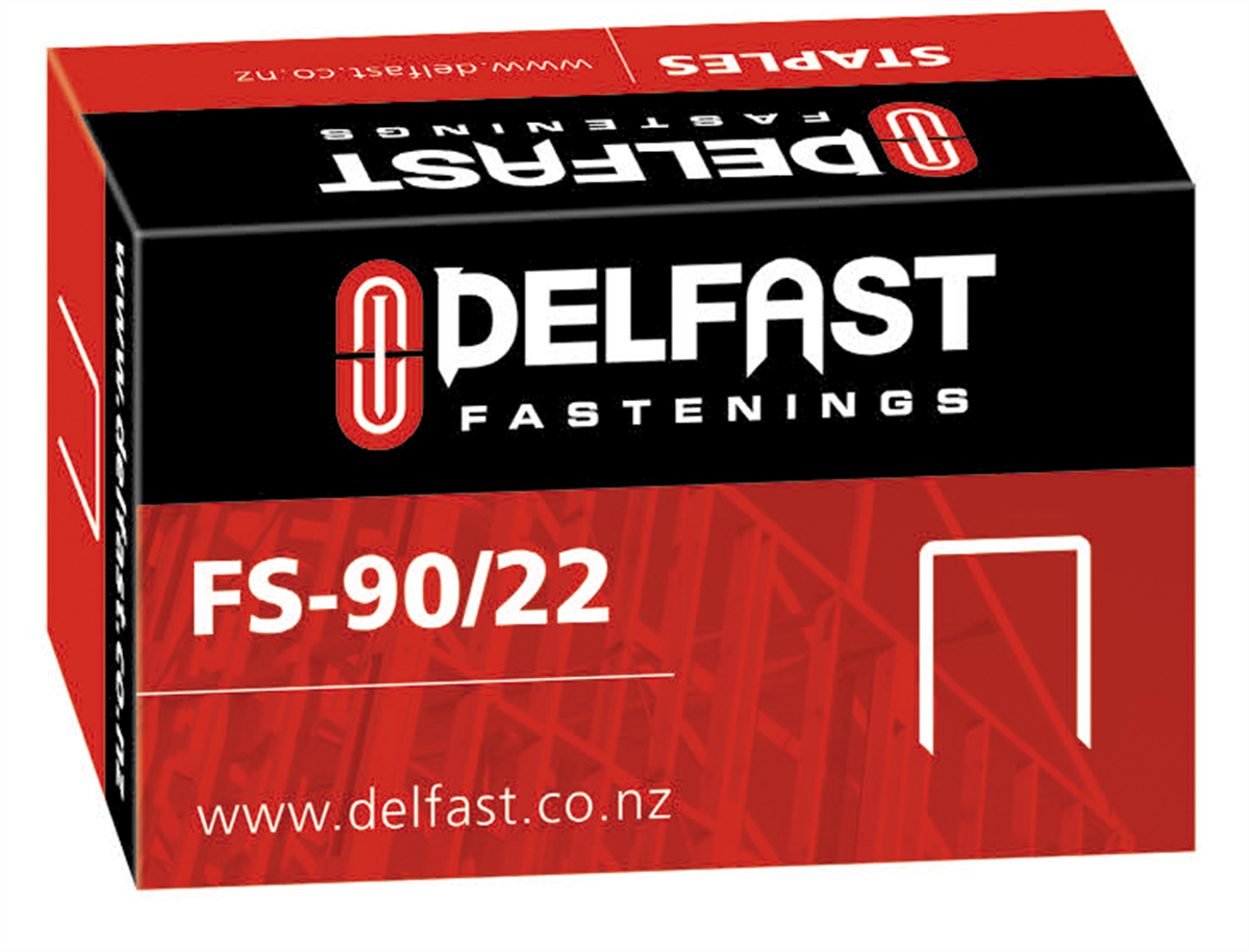 5000 Delfast Galvanised Staples 90 Series 22 mm