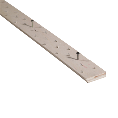 Architectural Carpet Tack Strip 7.5mm Wood