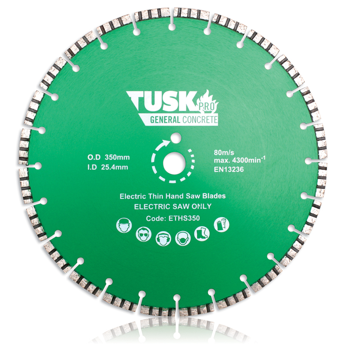 Tusk Electric Thin Hand Saw Blade ETHS 350 350 mm