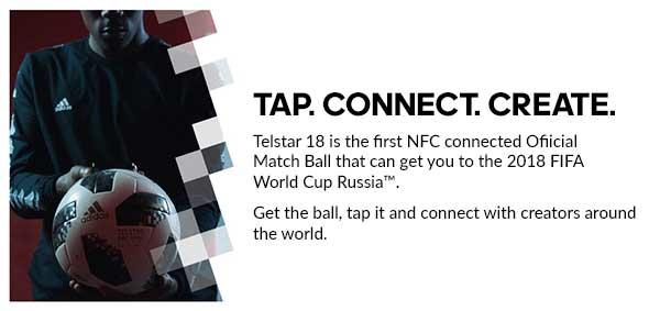 Telstar 18 - first NFC connected Offical Match Ball