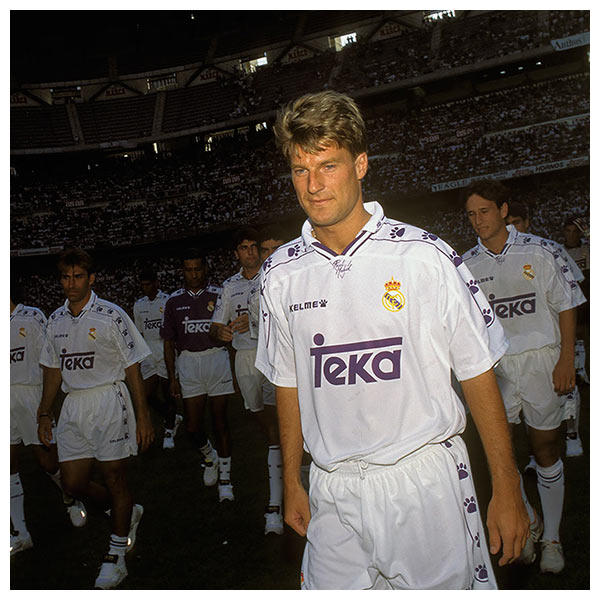 Kelme sponsored Real Madrid C.F. between 1994/1998