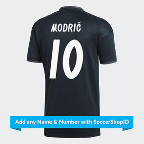 adidas Junior 2018-19 Real Madrid Away Jersey – PLAYER PRINTED