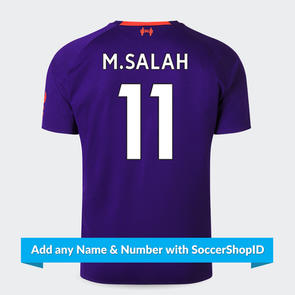 New Balance Junior 2018-19 Liverpool Away Shirt – PLAYER PRINTED