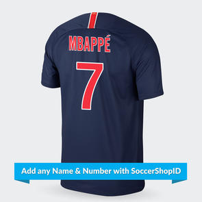 Nike Paris Saint-Germain Home Shirt - PLAYER PRINTED