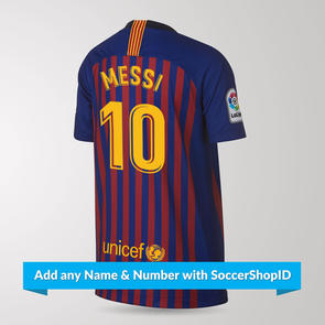 Nike 2018-19 Barcelona Home Shirt - PLAYER PRINTED