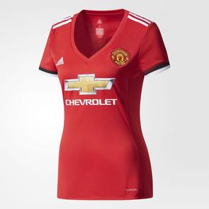 adidas Women's 2017-18 Manchester United Home Shirt
