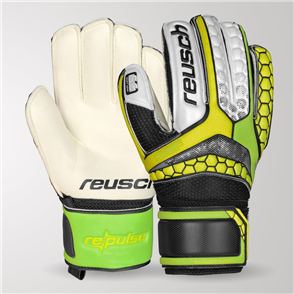 Reusch Junior Re:Pulse SG Finger Support GK Gloves – Green