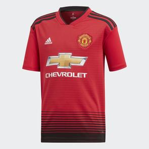 adidas Junior 2018-19 Manchester United Home Shirt