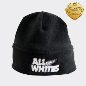 All Whites Fleece Beanie