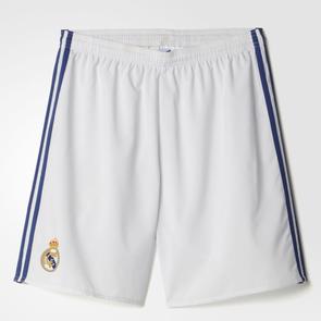 adidas 2016-17 Real Madrid Home Shorts
